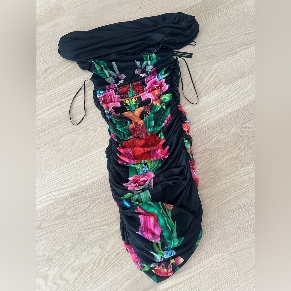 NWT AFRM Lennie Dress in Body Floral size S - Picture 5 of 5